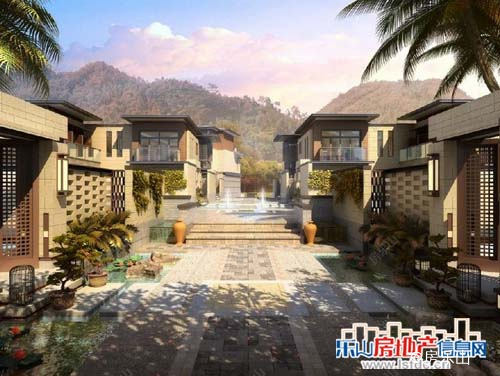 峨眉青庐效果图