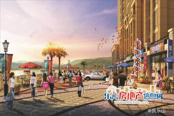 大千百汇沐源欧城效果图