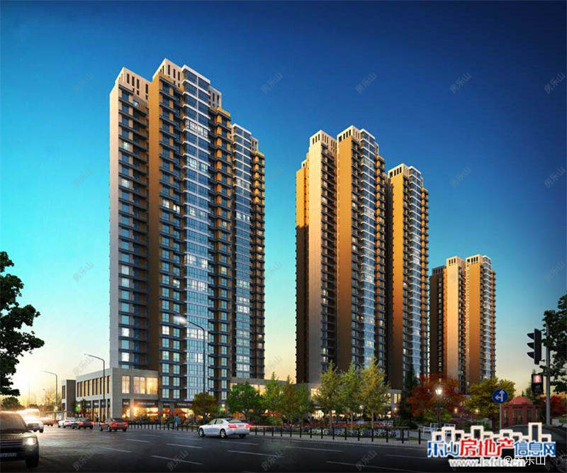 嘉州 春天效果图