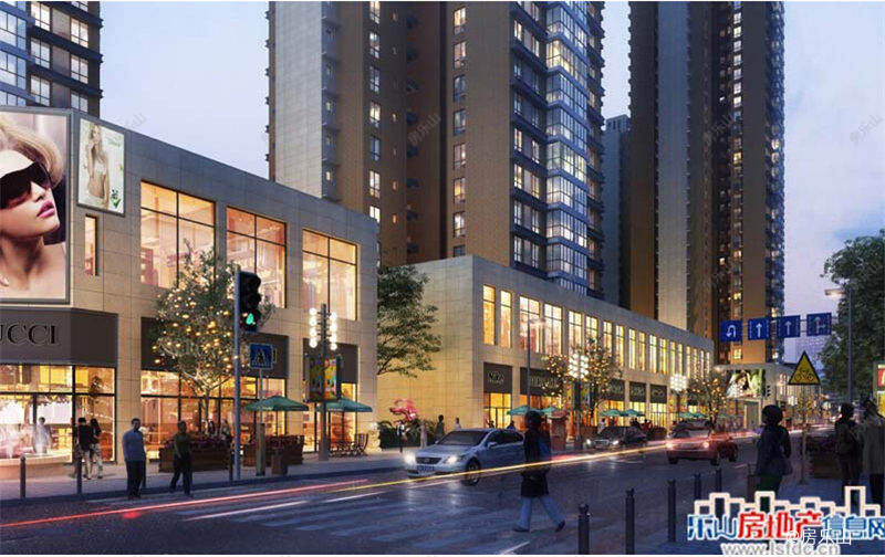 嘉州 春天效果图