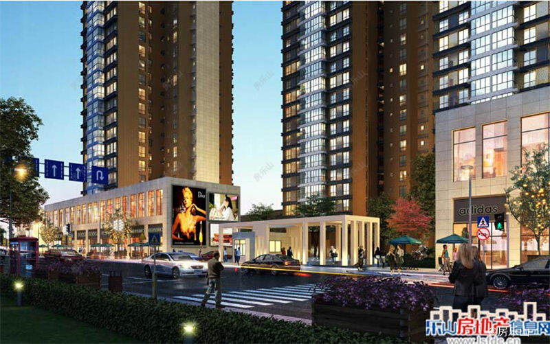 嘉州 春天效果图