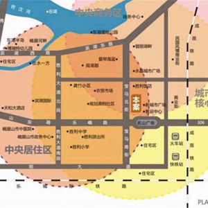 峨眉丰禾城区位图