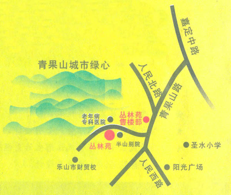 丛林苑区位图