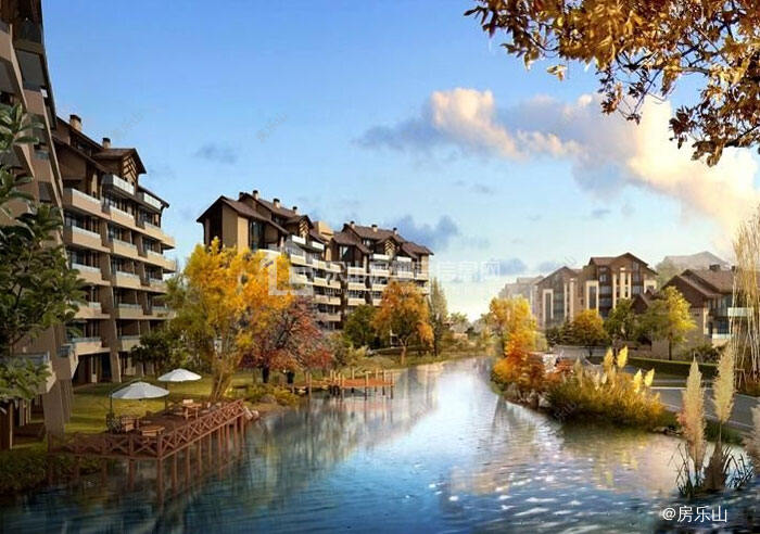 峨秀湖国际度假区效果图