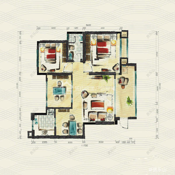 峨秀湖国际度假区B4'