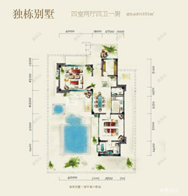 峨秀湖国际度假区独栋别墅