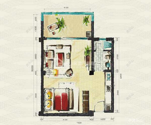 峨秀湖国际度假区A2'