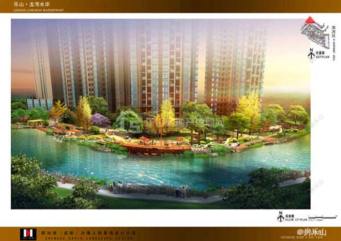 嘉美龙湾水岸效果图