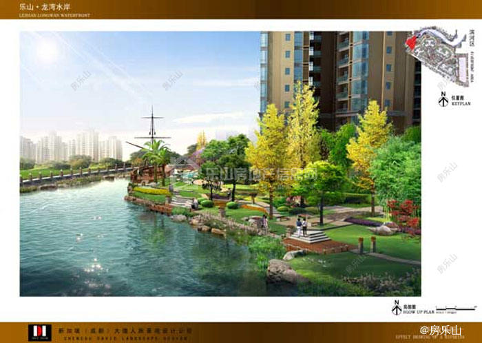 嘉美龙湾水岸效果图