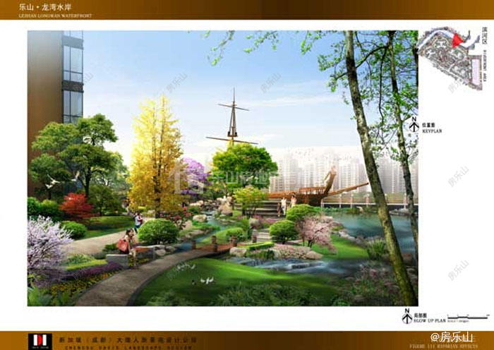 嘉美龙湾水岸效果图