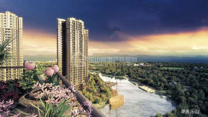 嘉美龙湾水岸效果图