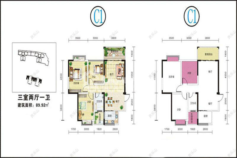 峨眉乐河国际C1