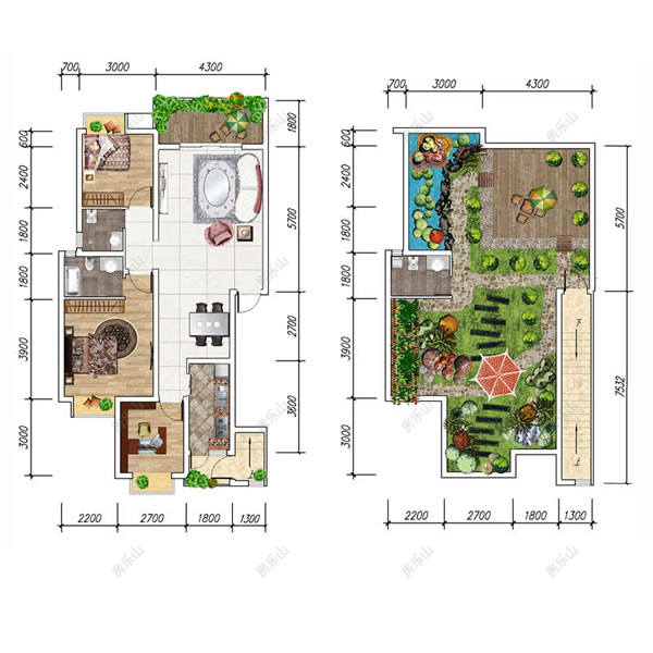 水木清华A1型（六跃七）