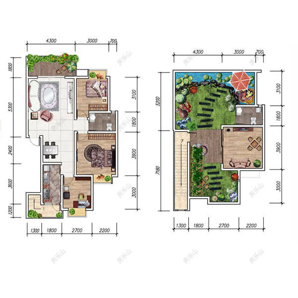 水木清华A型（六跃七）