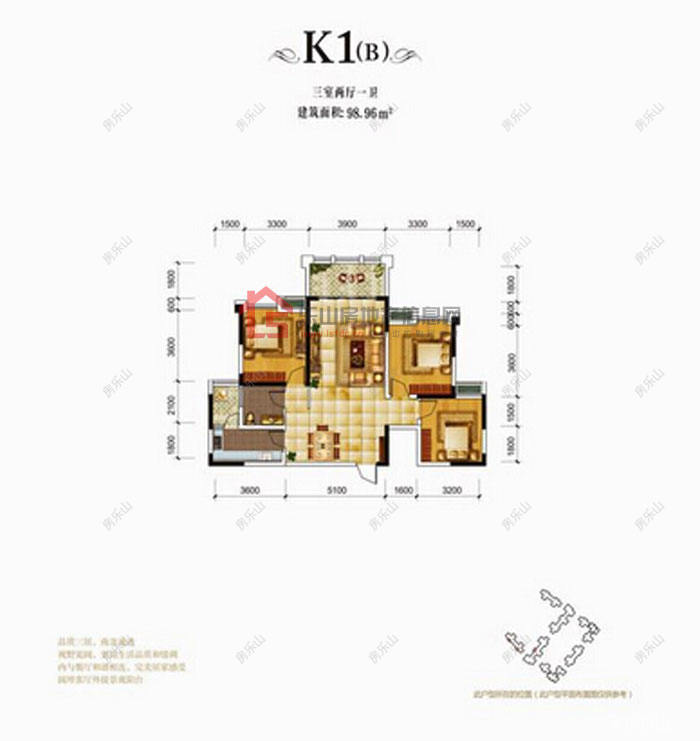 新地印象欧城K1(B)