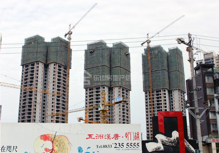 五洲汉唐最新工程进度大公开 纯正学区房实景呈现