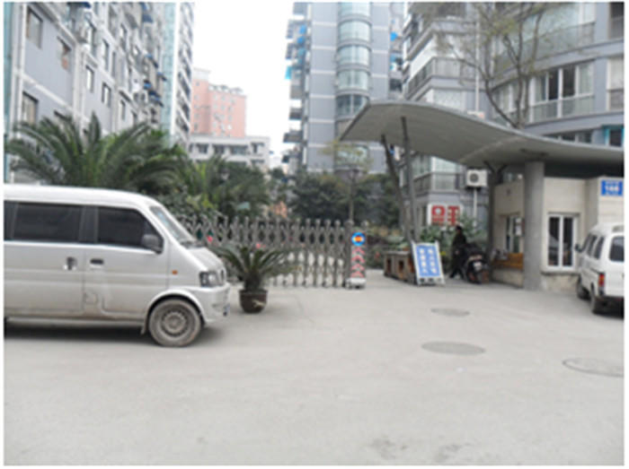 都市阳光实景图