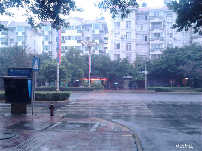 国税局旁实景图