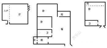 满庭芳1期144㎡3跃4跃5经典花园洋房