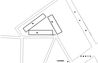 平羌小区区位图