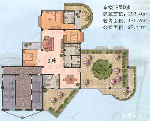 嘉电花园东楼19层D座