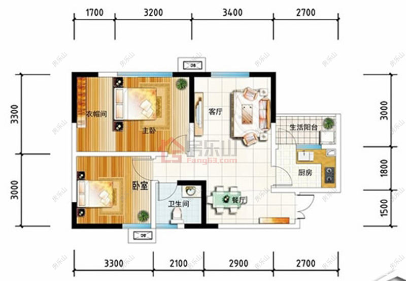 罗浮盛世5号楼2单元G