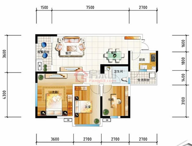 罗浮盛世5号楼B4