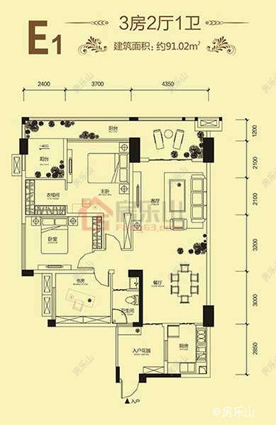 东安蓝湾半岛E1