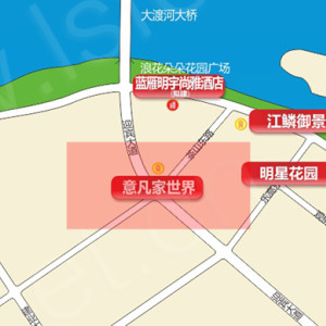 意凡家世界区位图