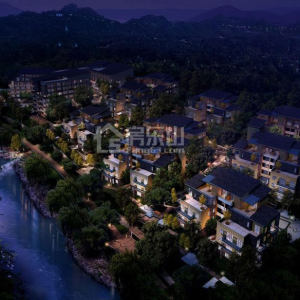 半山半岛效果图