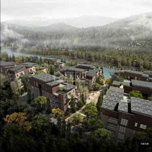 半山半岛效果图