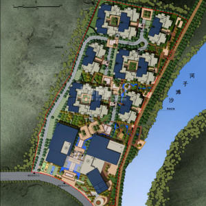 半山半岛效果图