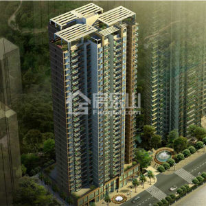 静水楼台效果图