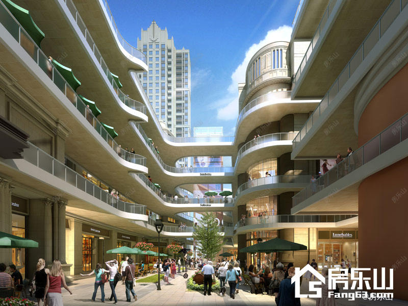 乐山国际旅游世界城效果图