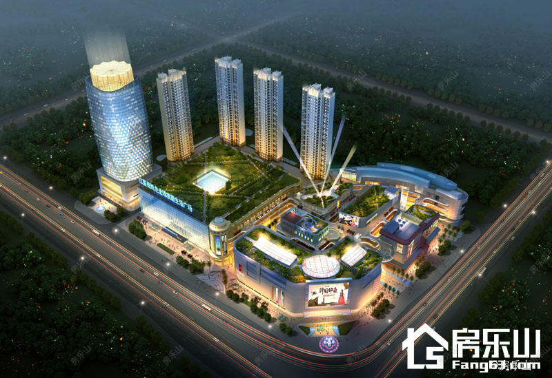 乐山国际旅游世界城效果图