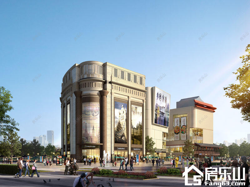 乐山国际旅游世界城效果图