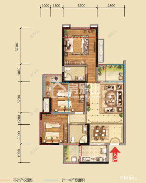 领地国际公馆云玺D1（12#）