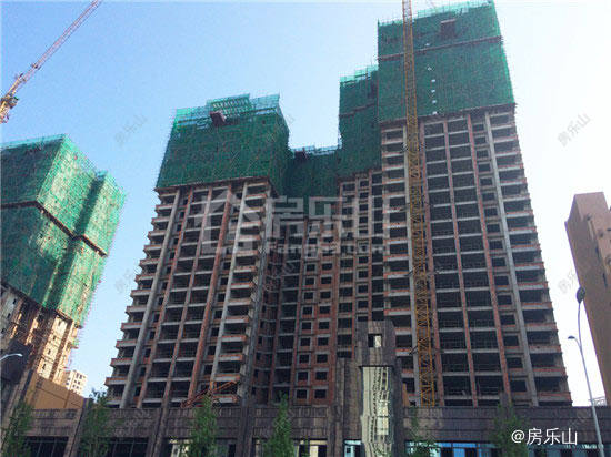 华泰梧桐公馆工程进度 8月封顶