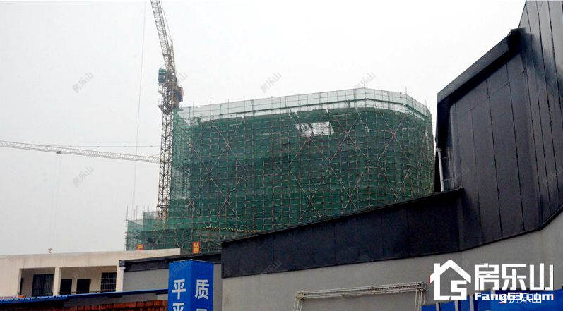 乐山国际旅游世界城9月25日工程进度