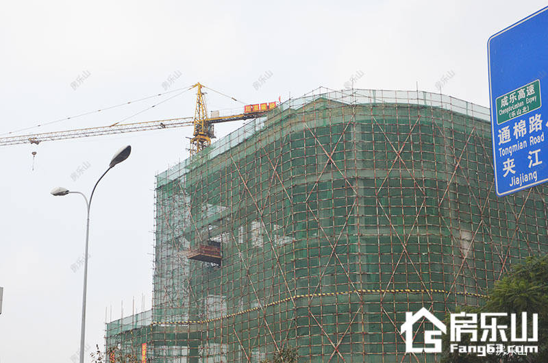 乐山国际旅游世界城工程进度2016-10-24