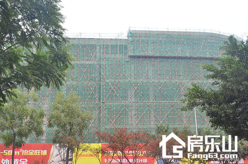 乐山国际旅游世界城工程进度2016-10-24