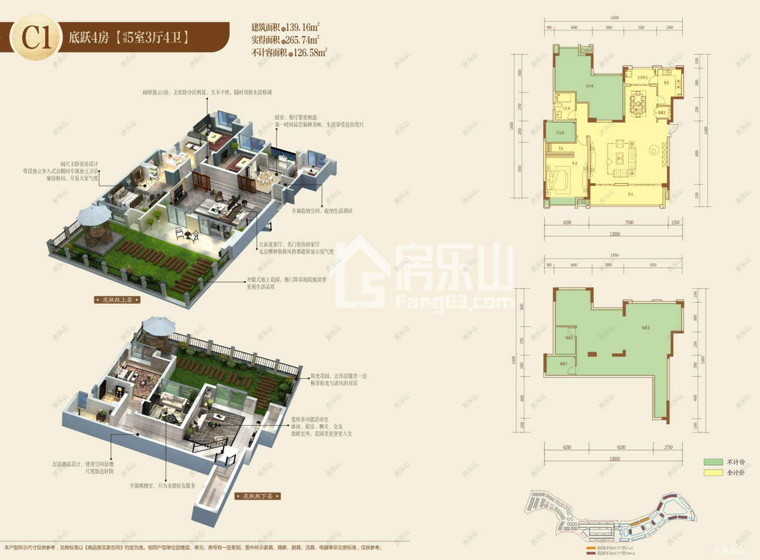 中信国安.峨眉国安公馆C1户型