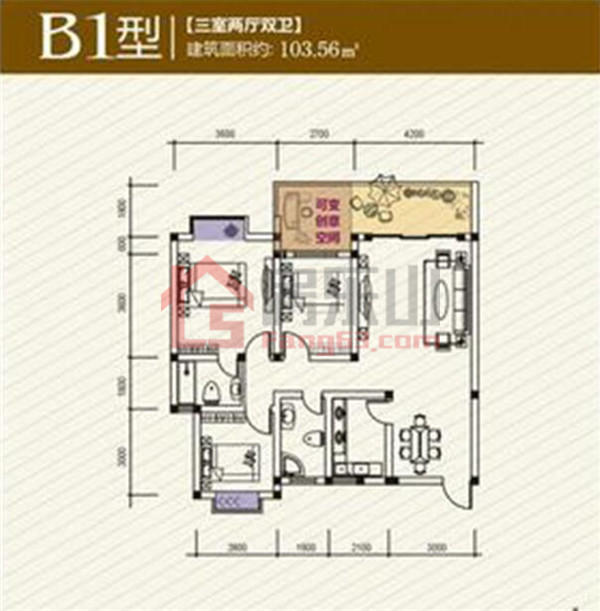 美岭上城（海棠国际）2期B1