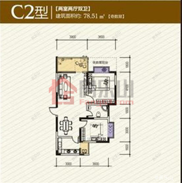 美岭上城（海棠国际）2期C2