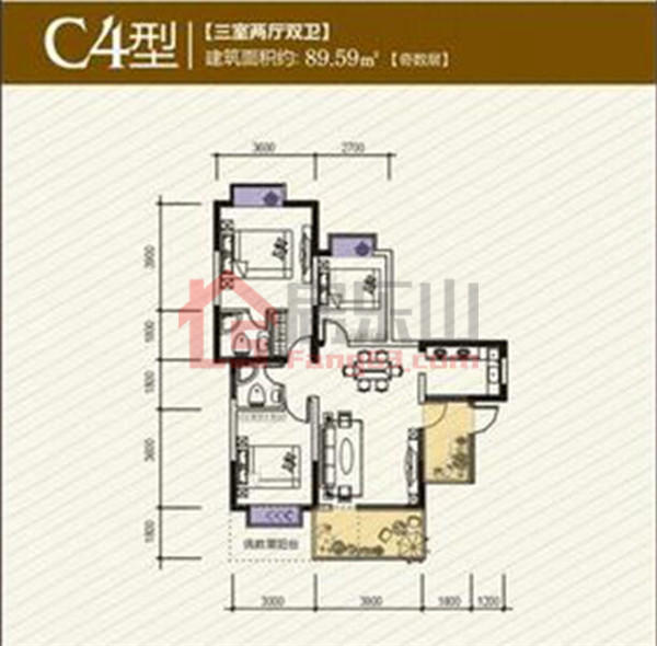 美岭上城（海棠国际）2期C4