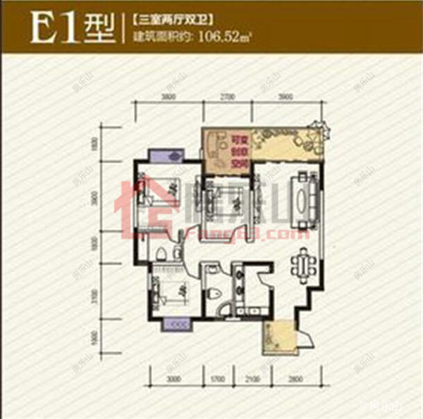 美岭上城（海棠国际）2期E1