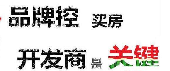 买房注重价格还是品质？品牌开发商优势在哪里？