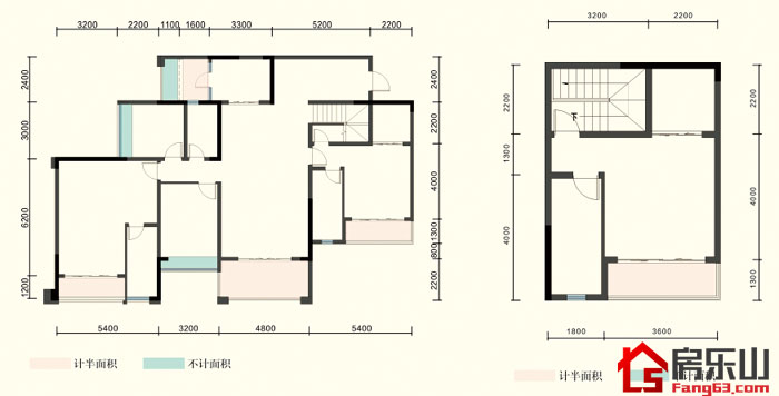 樂山中心城4期躍層四五居室戶型鑑賞套房設計品質卓越