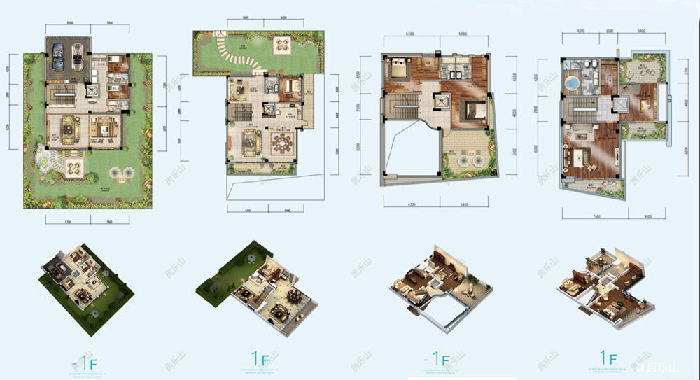 蓝山湾别墅悦水独栋