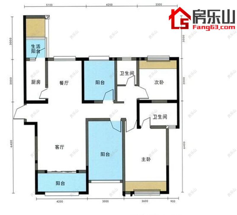 万宸阅湖郡E1户型